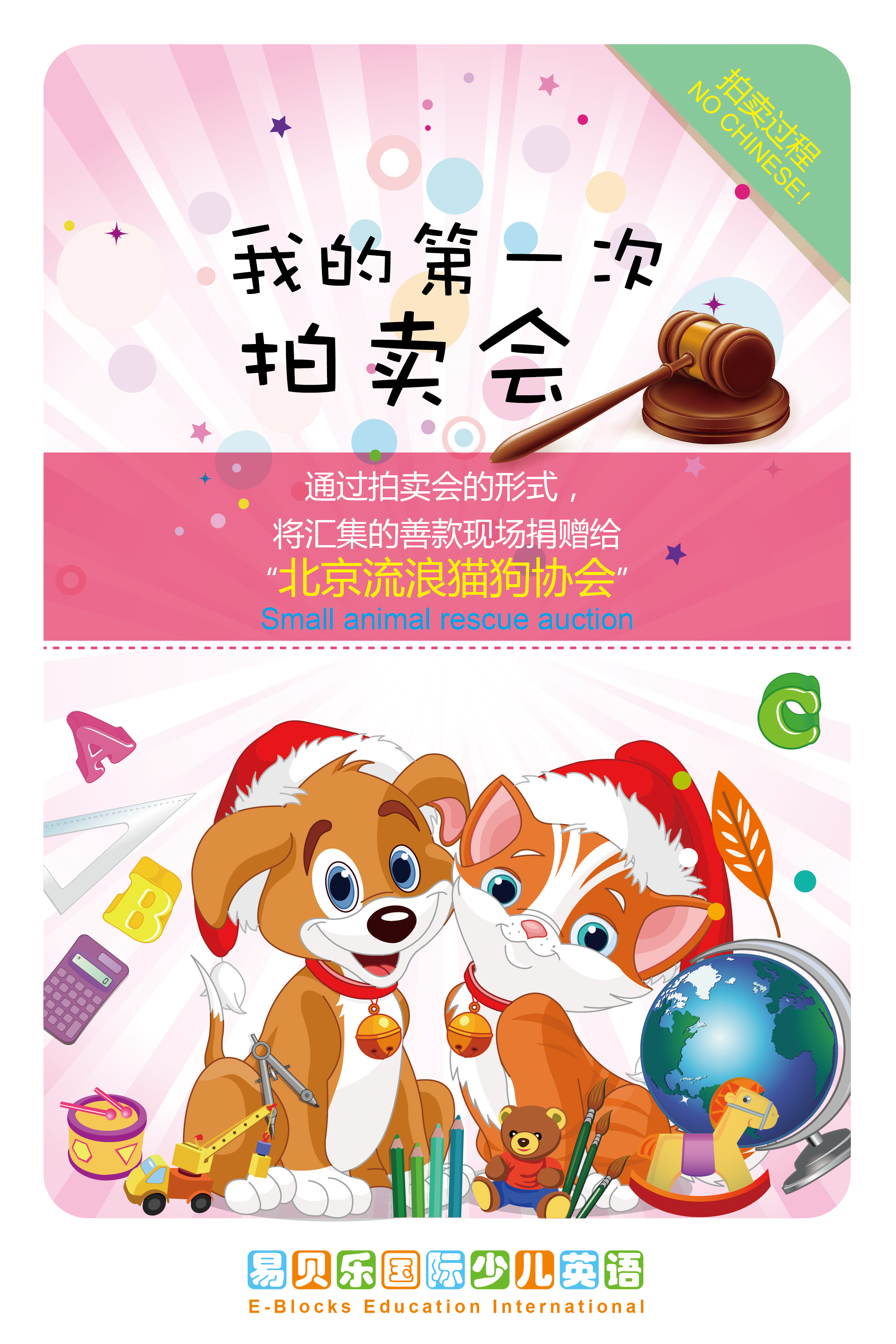 我的第一次拍卖会——Small animal rescue auction